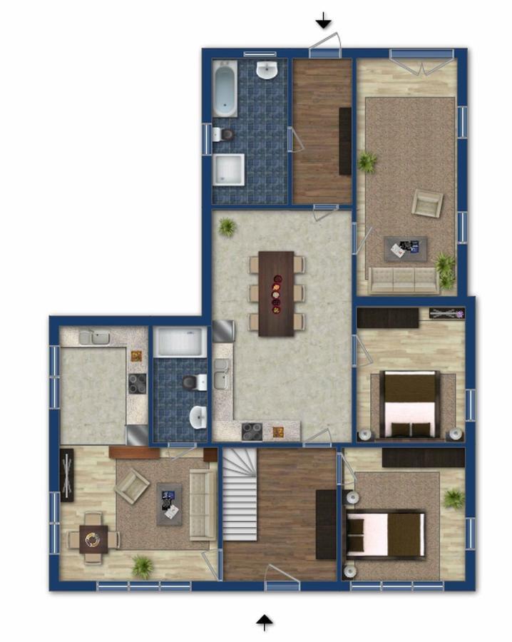Annas-Huus Apartman Nordstrand Kültér fotó